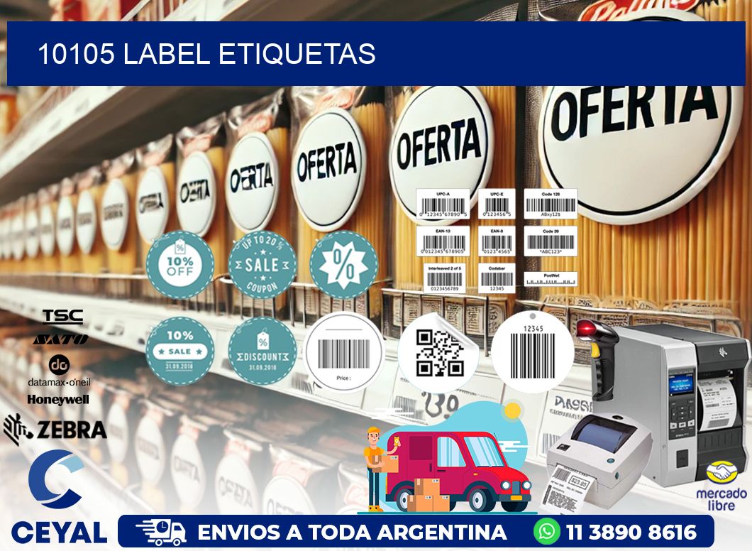 10105 LABEL ETIQUETAS