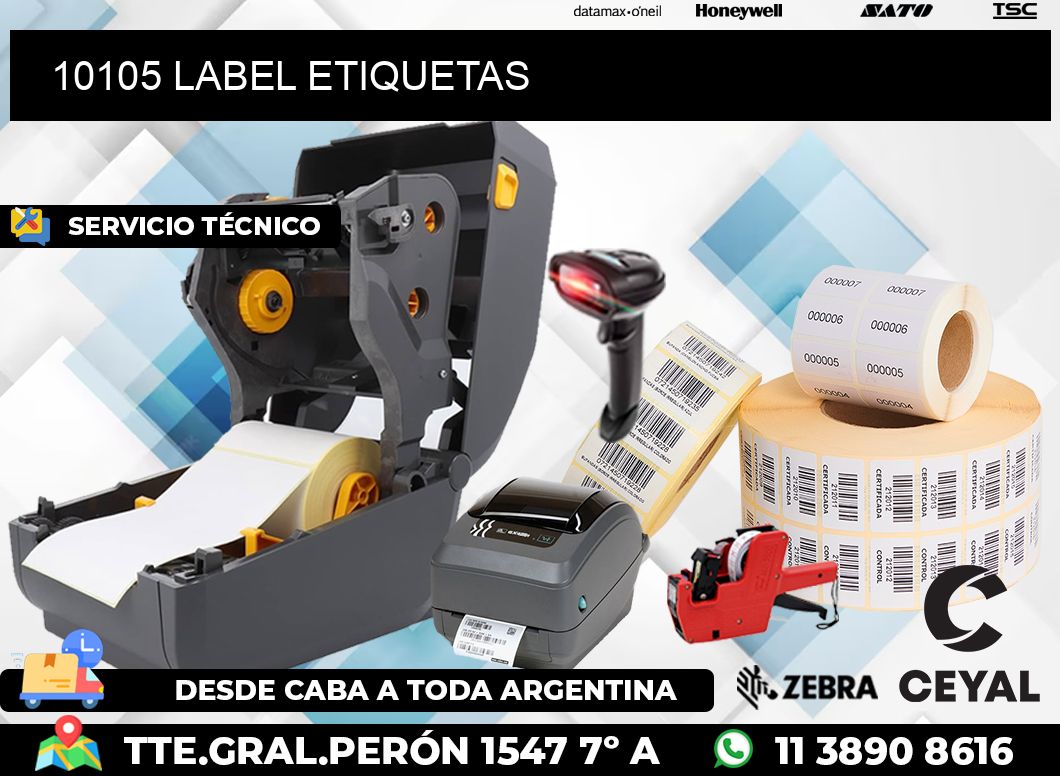 10105 LABEL ETIQUETAS