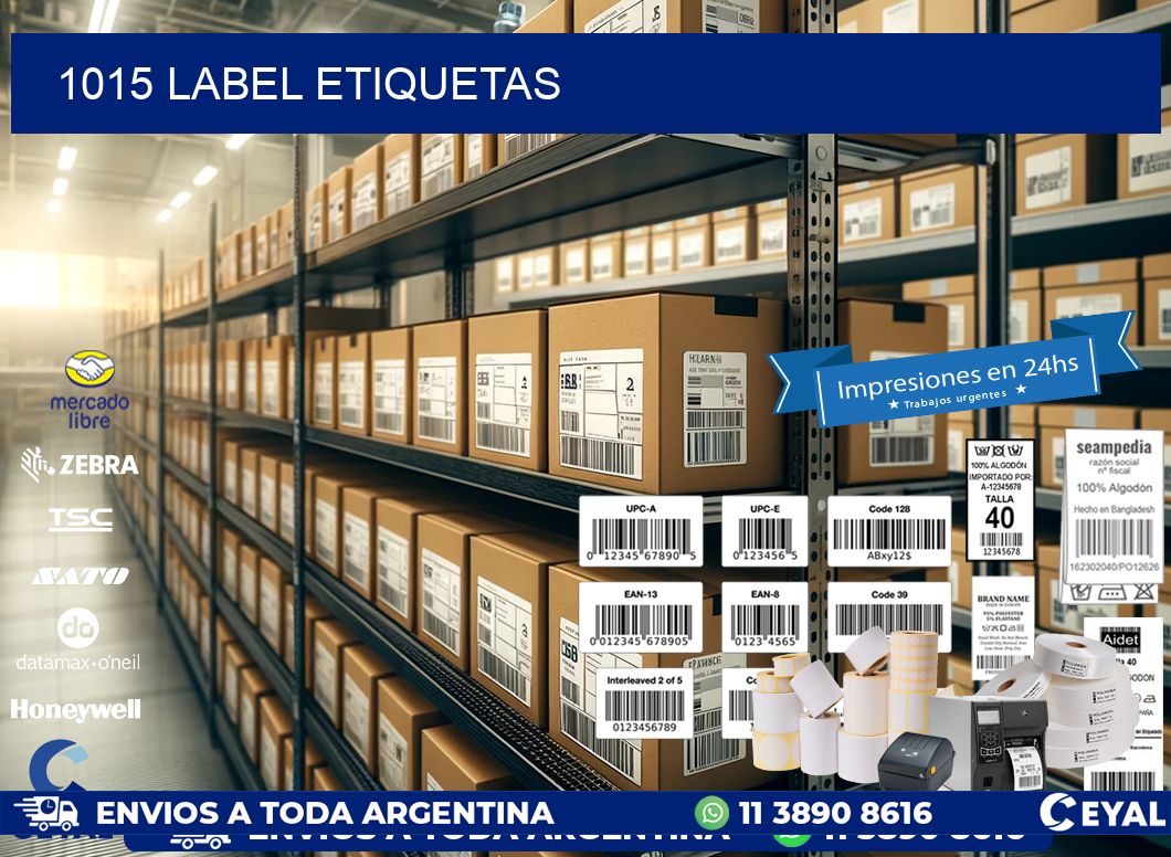 1015 LABEL ETIQUETAS