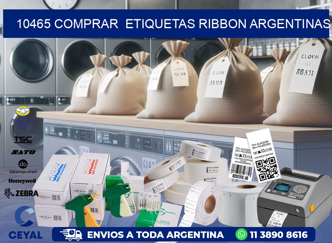 10465 COMPRAR  ETIQUETAS RIBBON ARGENTINAS