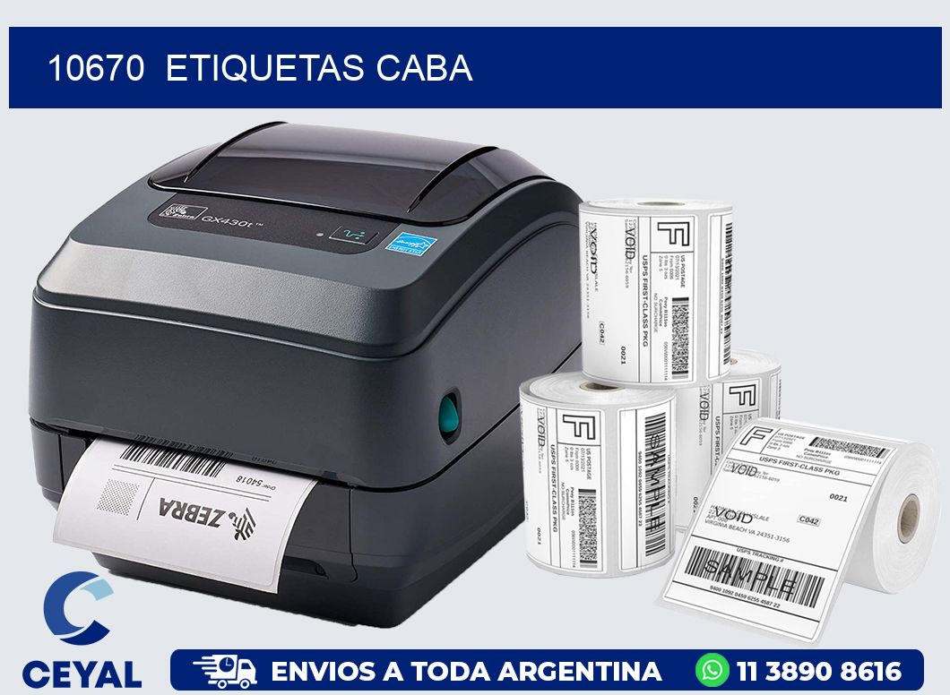 10670  ETIQUETAS CABA