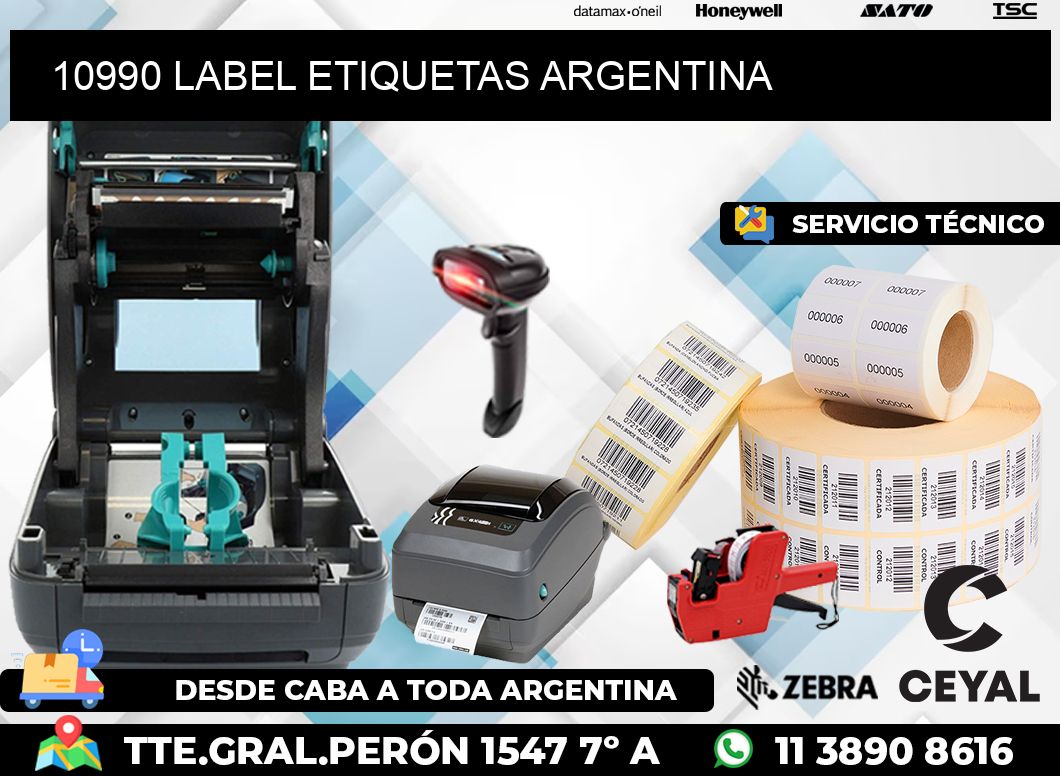 10990 LABEL ETIQUETAS ARGENTINA