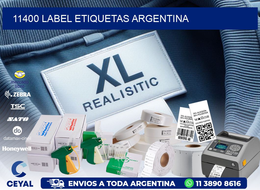11400 LABEL ETIQUETAS ARGENTINA