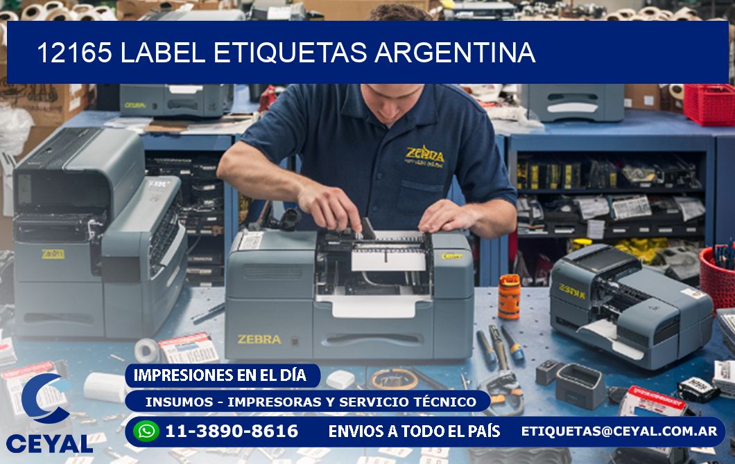 12165 LABEL ETIQUETAS ARGENTINA