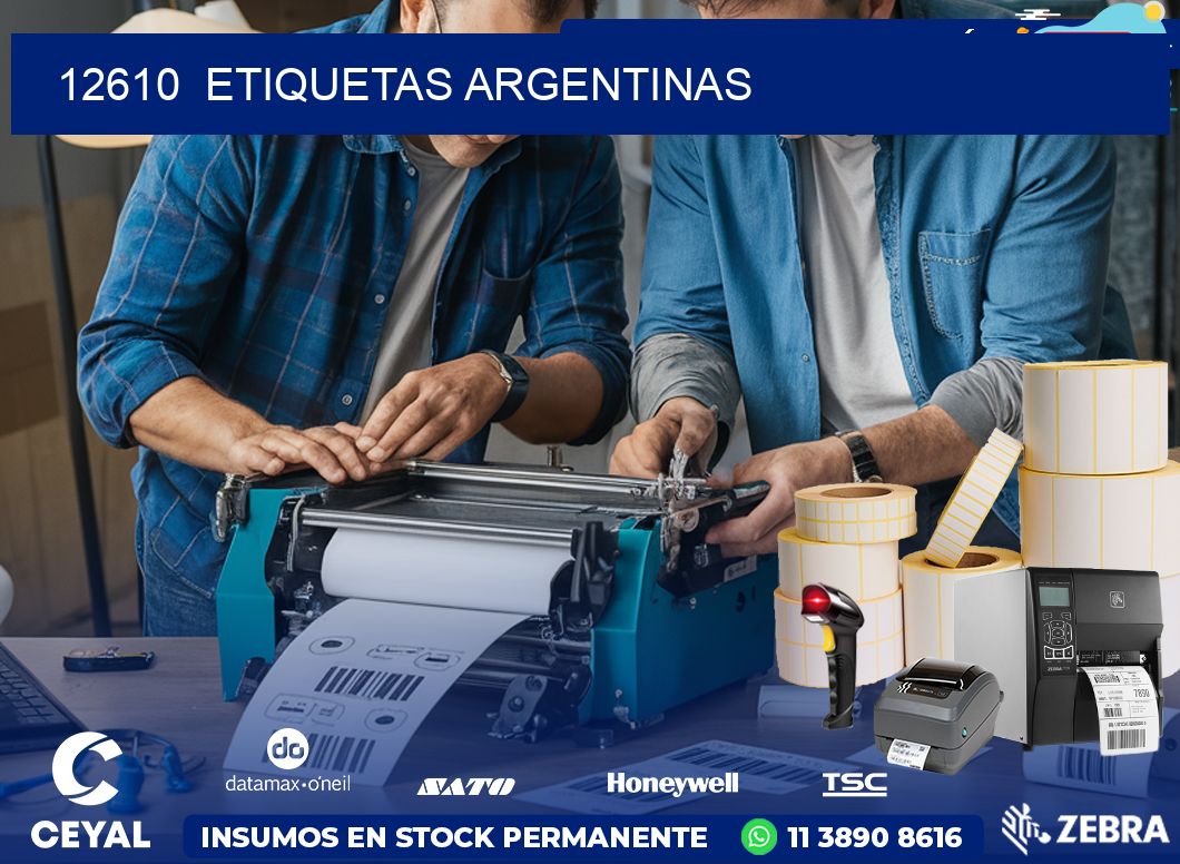 12610  ETIQUETAS ARGENTINAS