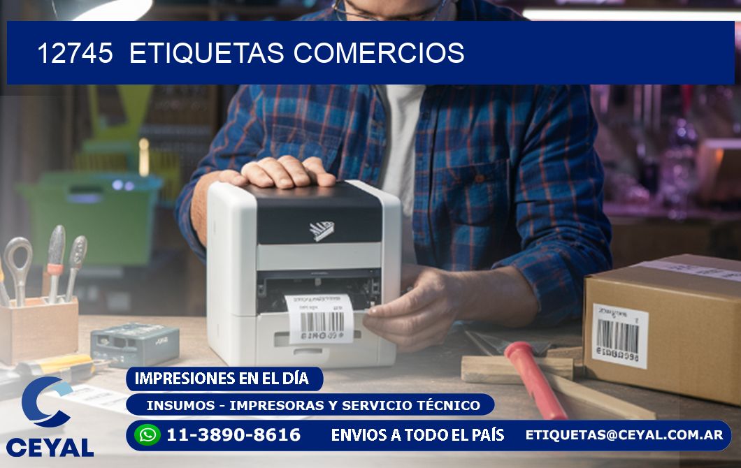 12745  ETIQUETAS COMERCIOS