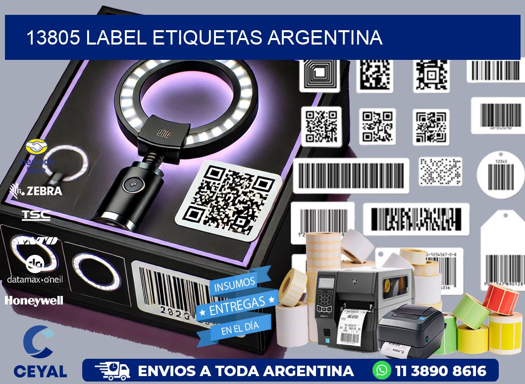 13805 LABEL ETIQUETAS ARGENTINA