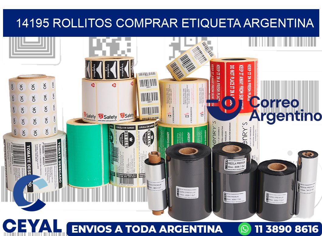 14195 ROLLITOS COMPRAR ETIQUETA ARGENTINA