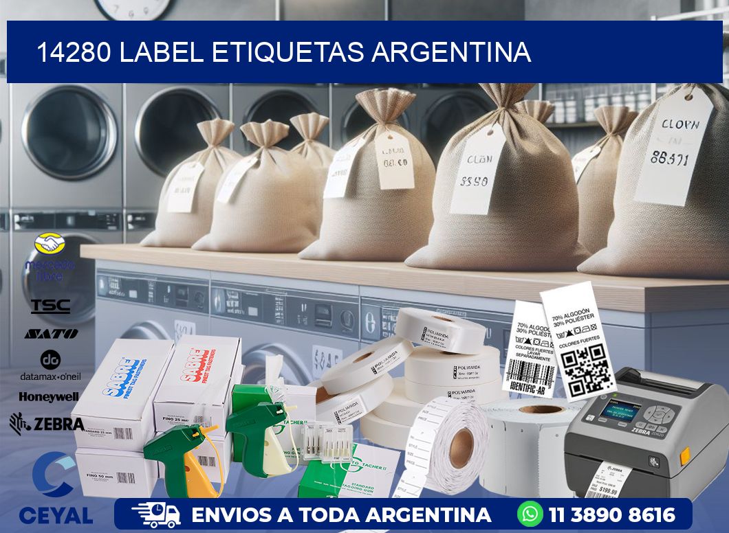 14280 LABEL ETIQUETAS ARGENTINA