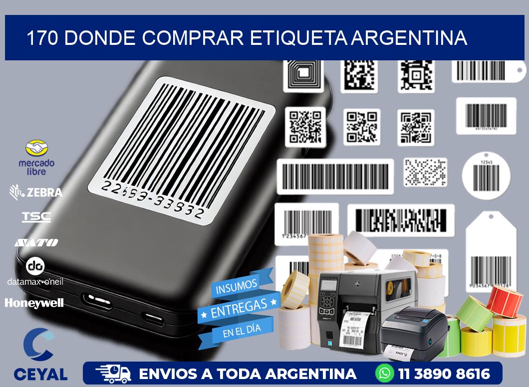 170 DONDE COMPRAR ETIQUETA ARGENTINA