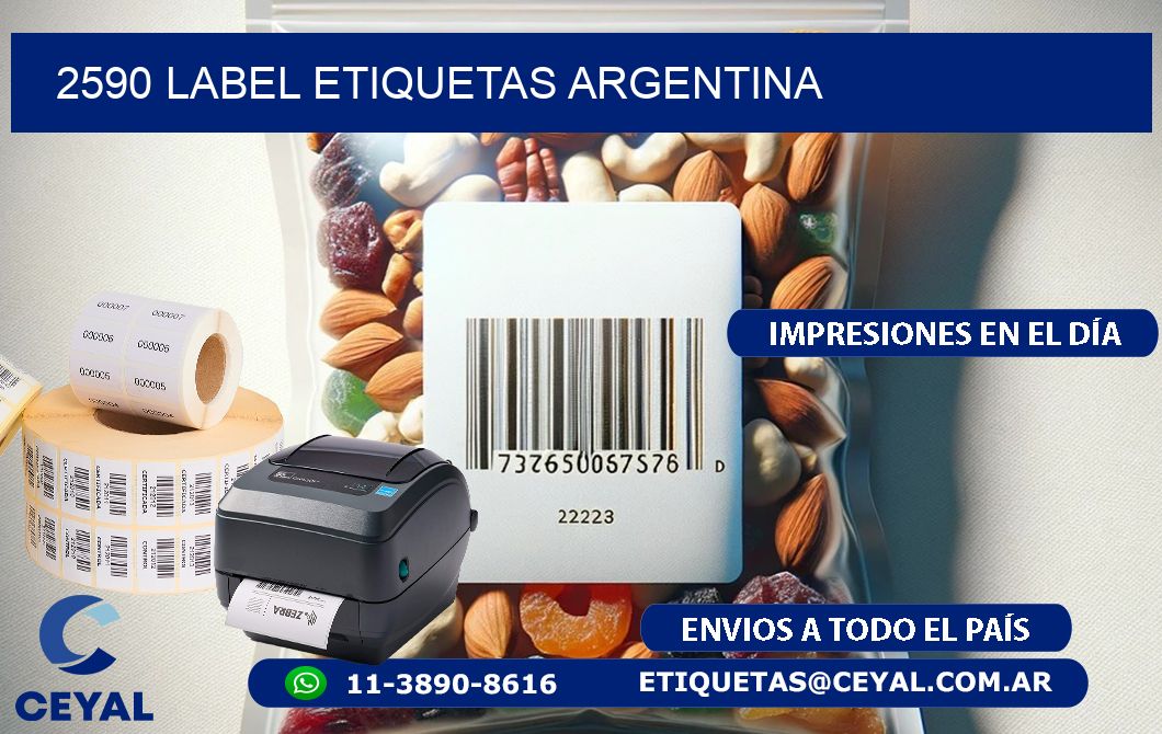 2590 LABEL ETIQUETAS ARGENTINA