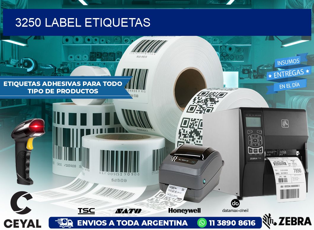 3250 LABEL ETIQUETAS