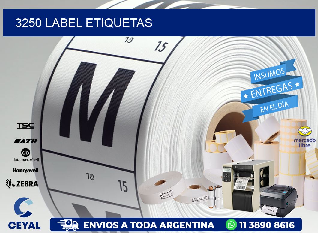 3250 LABEL ETIQUETAS