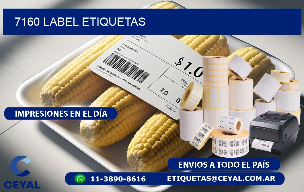 7160 LABEL ETIQUETAS