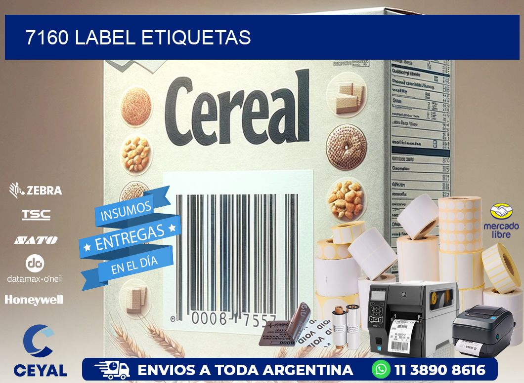 7160 LABEL ETIQUETAS