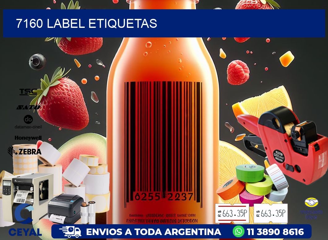 7160 LABEL ETIQUETAS