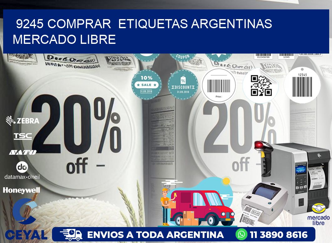 9245 COMPRAR ETIQUETAS ARGENTINAS MERCADO LIBRE