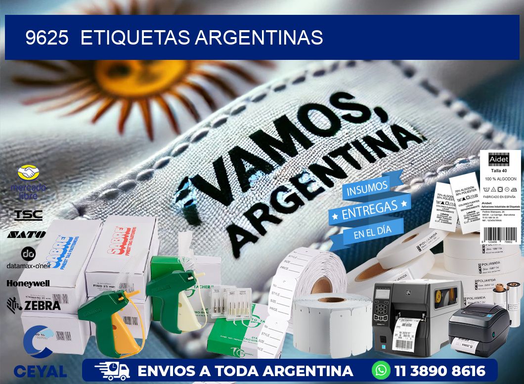 9625  ETIQUETAS ARGENTINAS