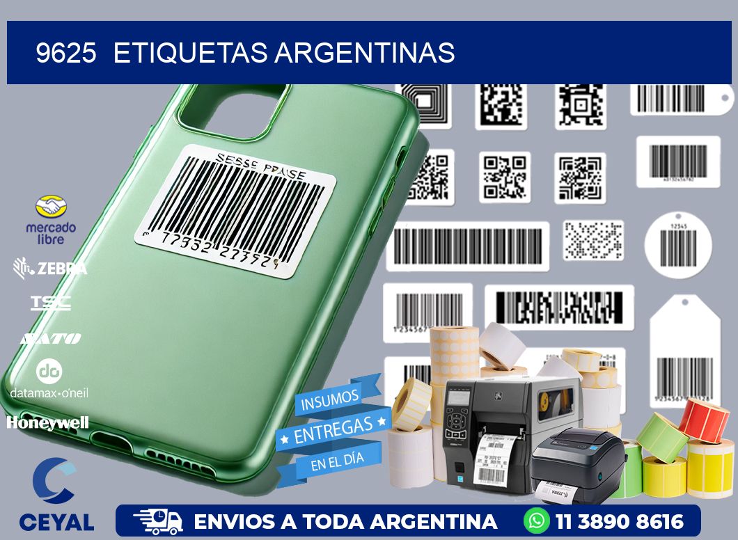 9625  ETIQUETAS ARGENTINAS