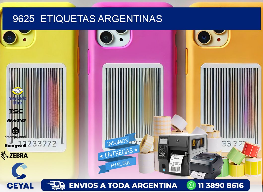 9625  ETIQUETAS ARGENTINAS