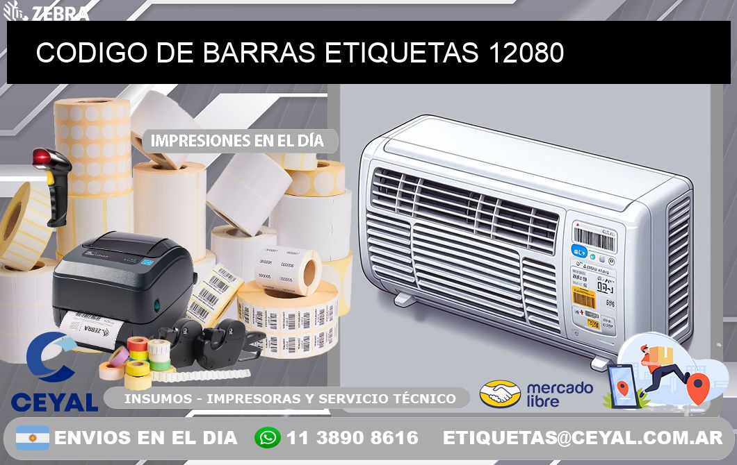 CODIGO DE BARRAS ETIQUETAS 12080