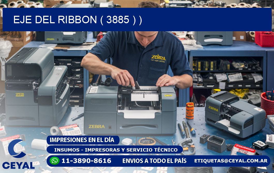 EJE DEL RIBBON ( 3885 ) )