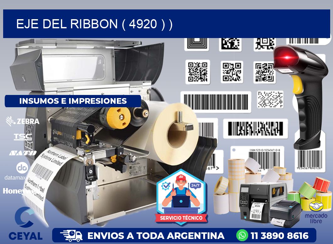 EJE DEL RIBBON ( 4920 ) )