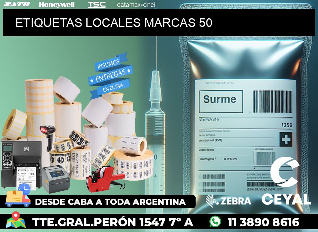 ETIQUETAS LOCALES MARCAS 50
