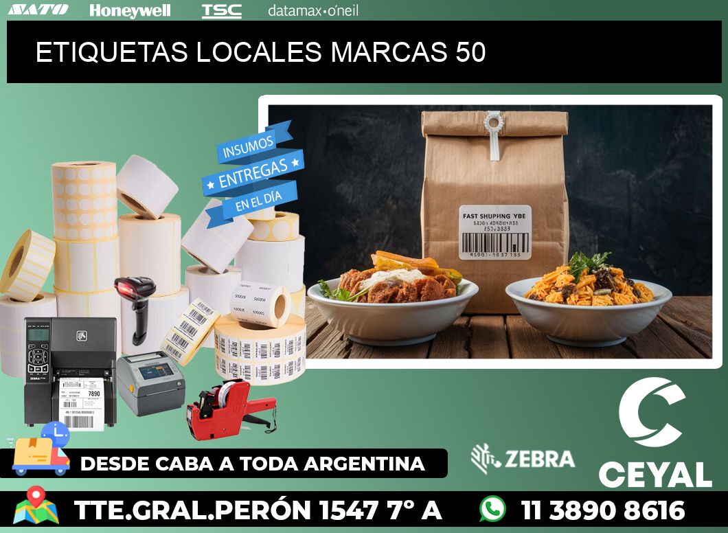 ETIQUETAS LOCALES MARCAS 50