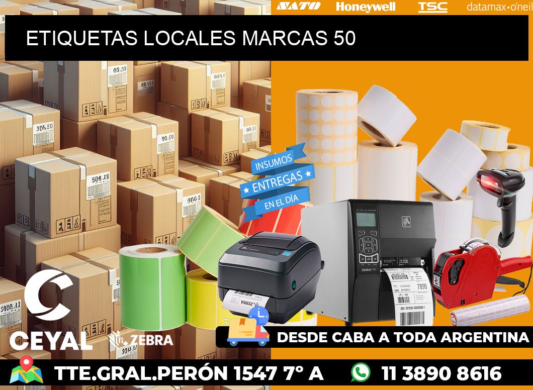 ETIQUETAS LOCALES MARCAS 50