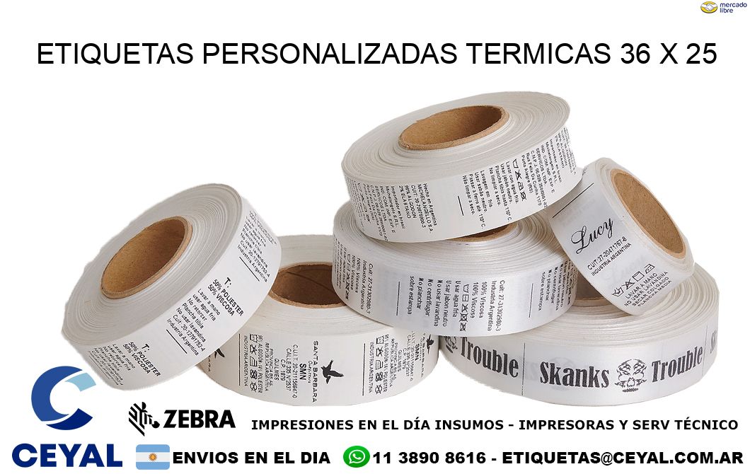 ETIQUETAS PERSONALIZADAS TERMICAS 36 x 25