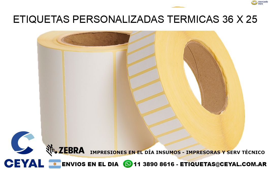 ETIQUETAS PERSONALIZADAS TERMICAS 36 x 25