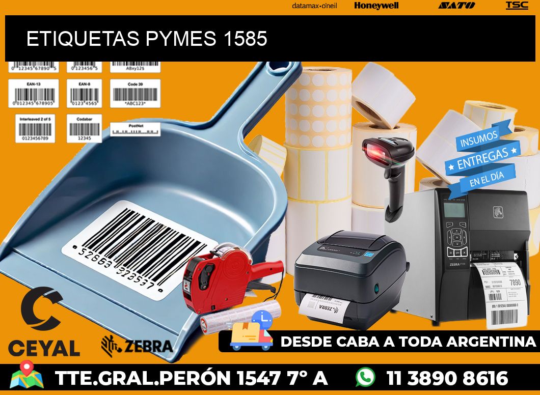 ETIQUETAS PYMES 1585