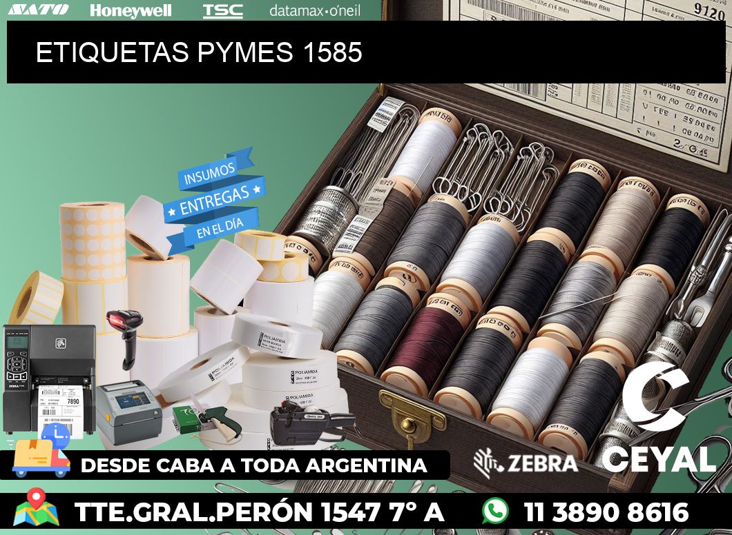 ETIQUETAS PYMES 1585