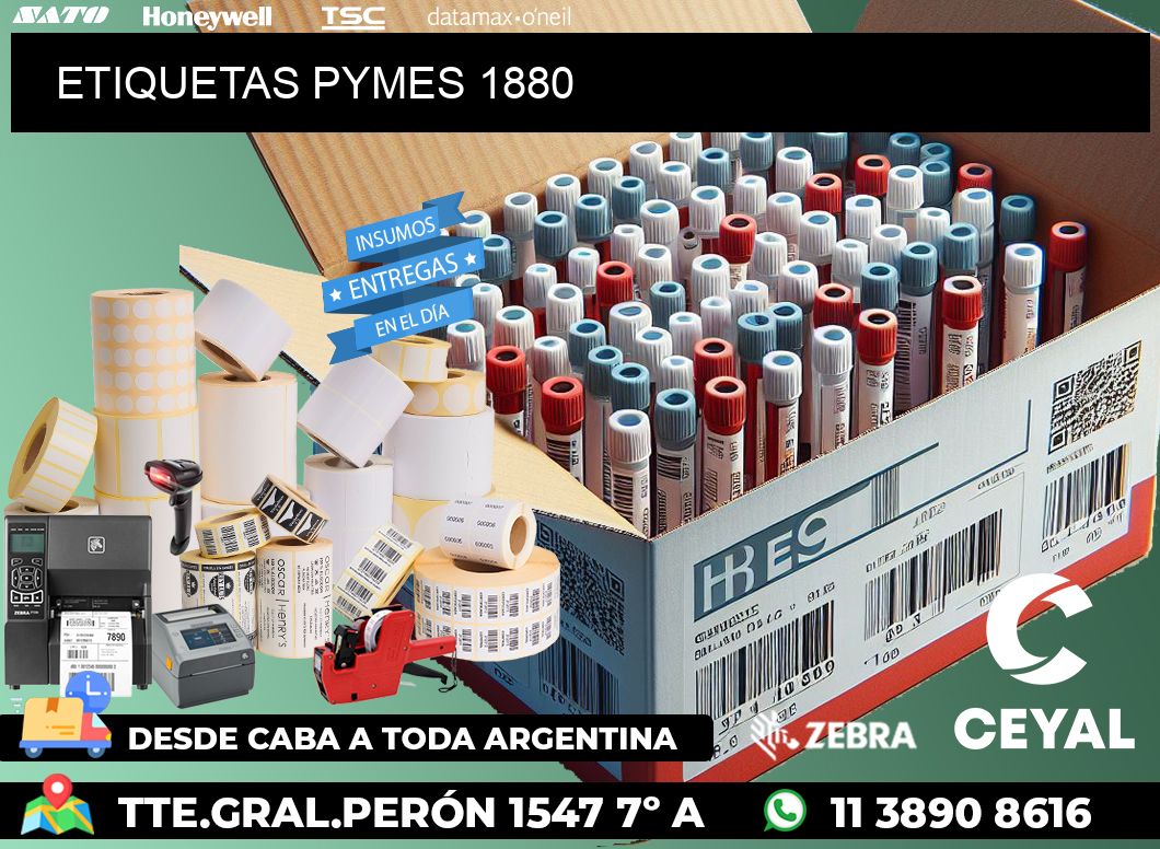 ETIQUETAS PYMES 1880