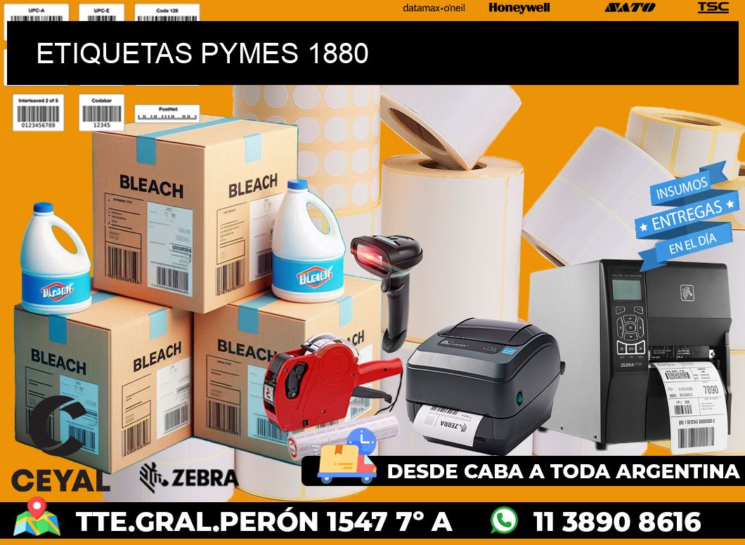 ETIQUETAS PYMES 1880