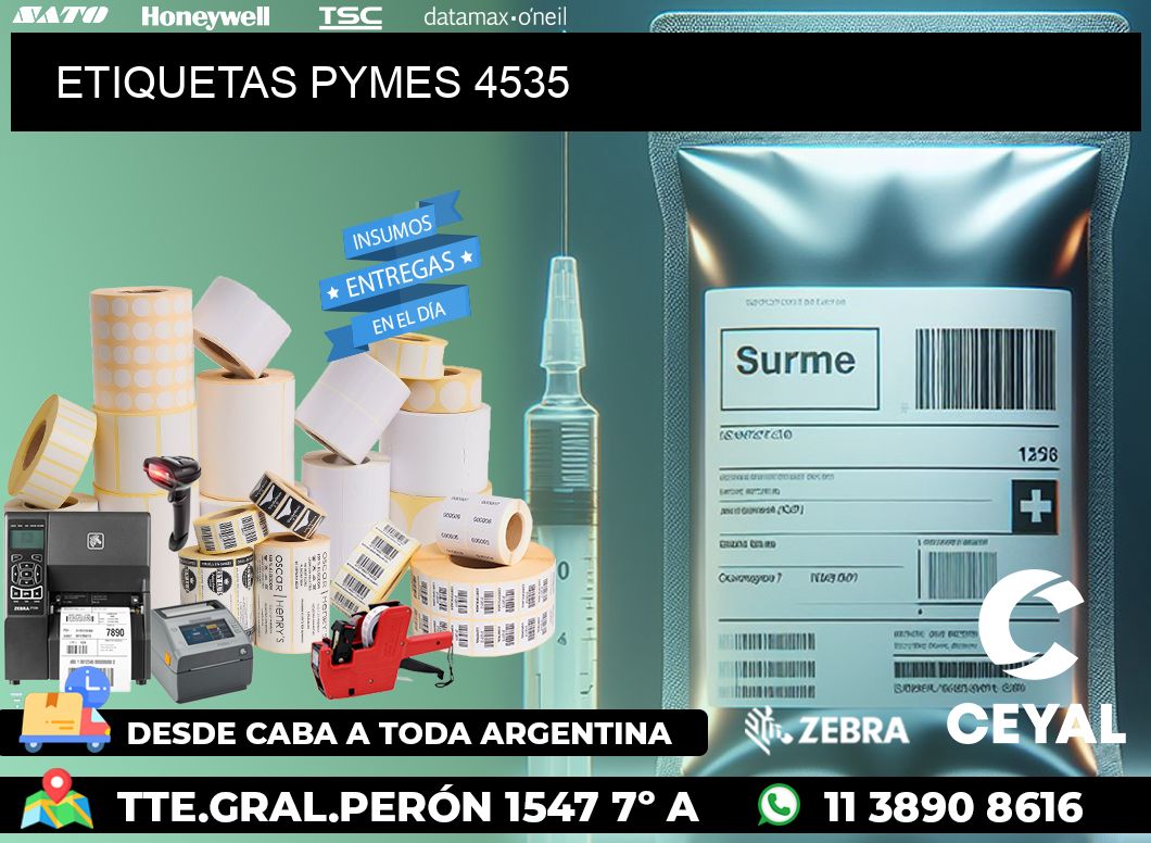 ETIQUETAS PYMES 4535