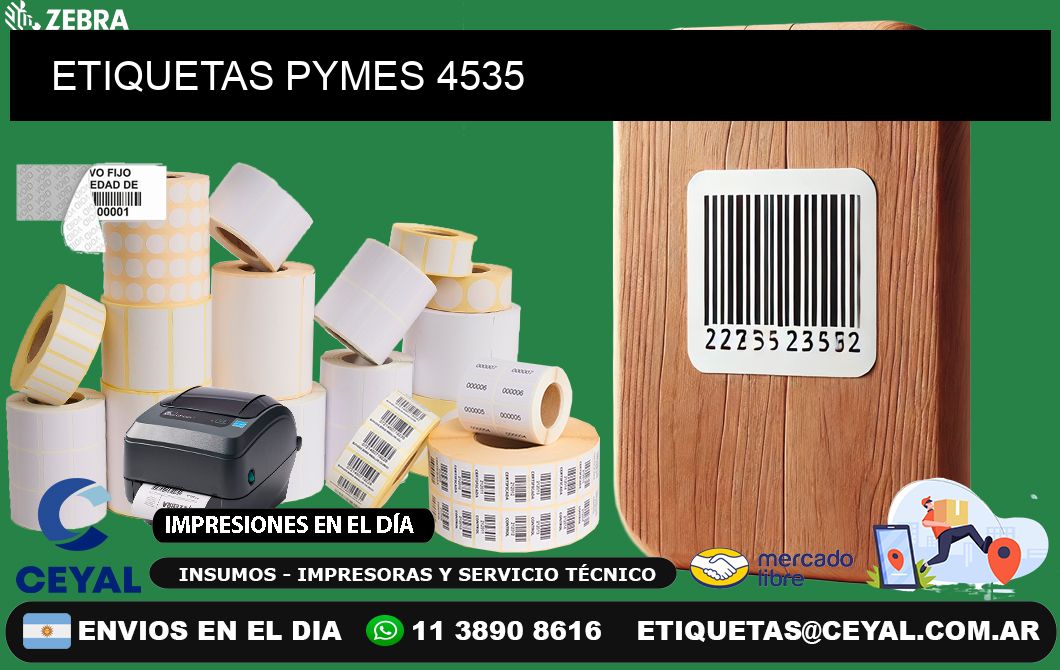 ETIQUETAS PYMES 4535