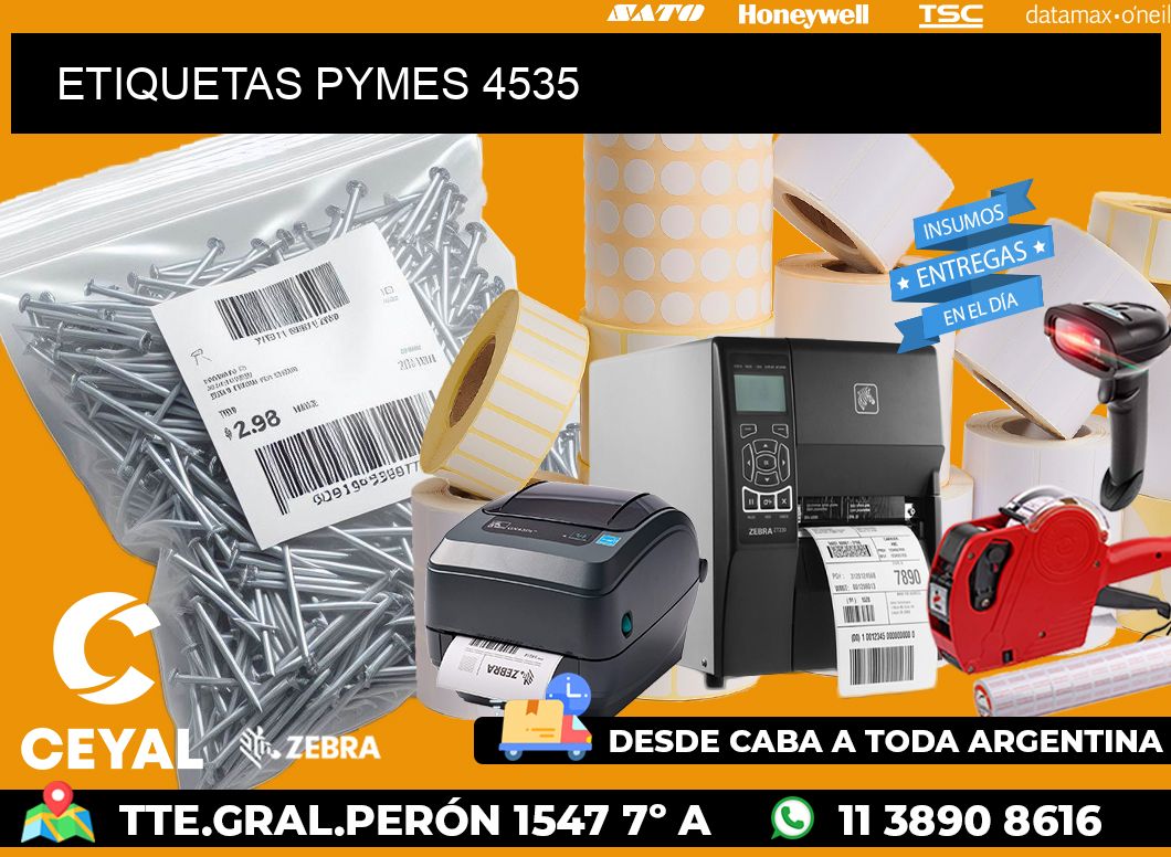 ETIQUETAS PYMES 4535