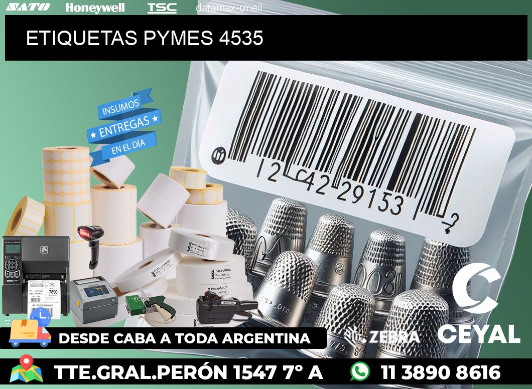 ETIQUETAS PYMES 4535