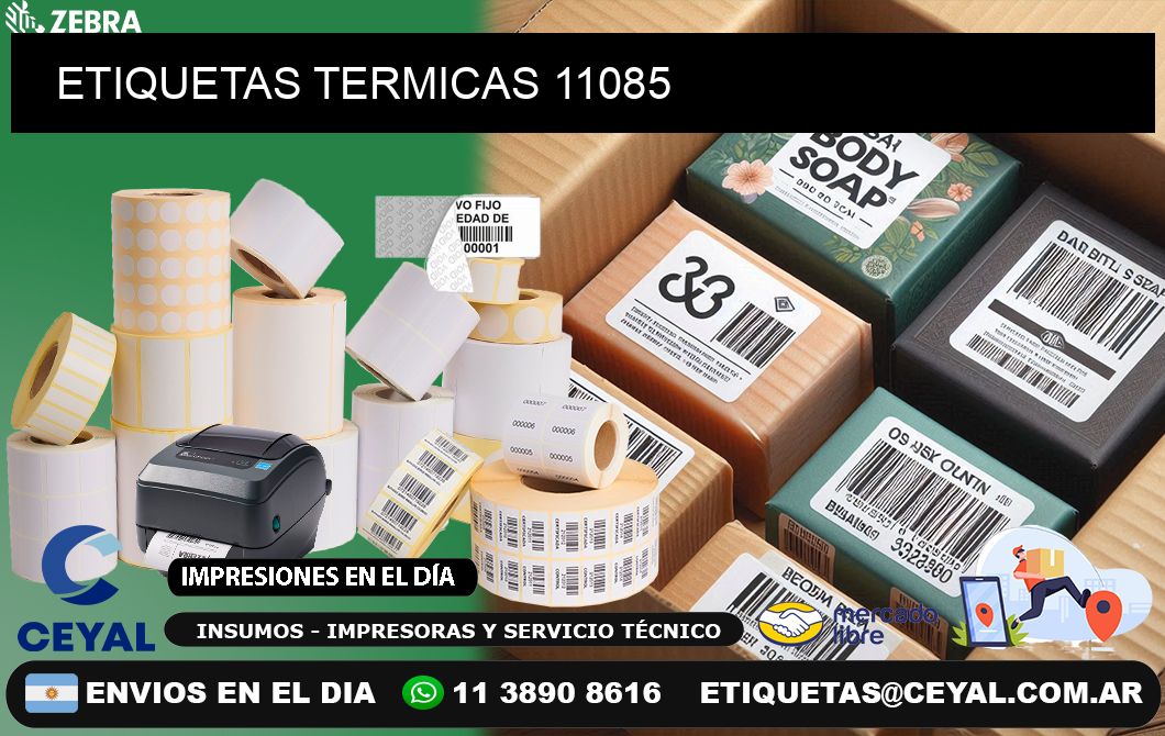 ETIQUETAS TERMICAS 11085