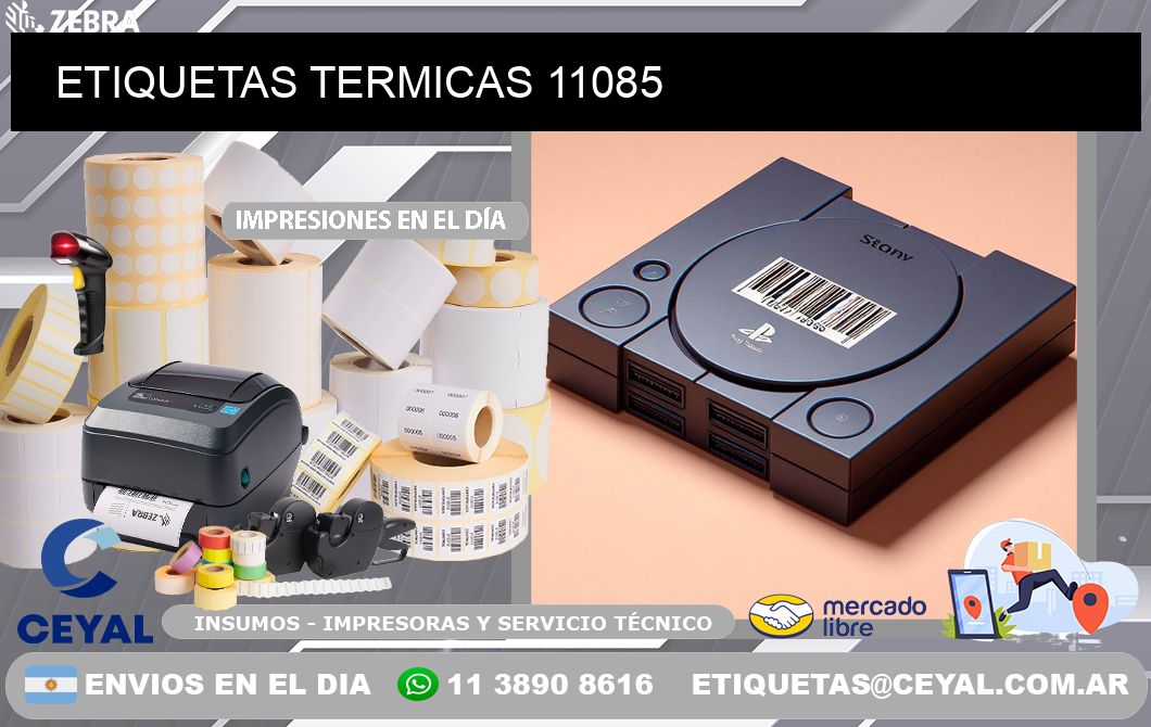 ETIQUETAS TERMICAS 11085