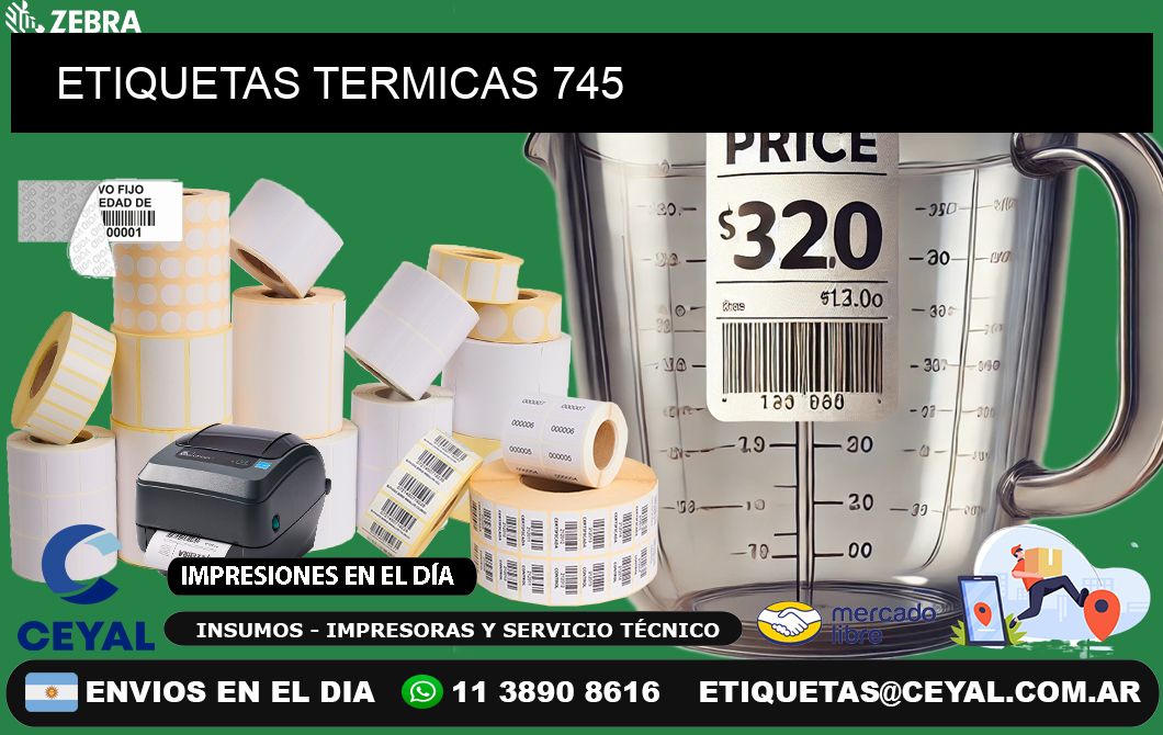 ETIQUETAS TERMICAS 745