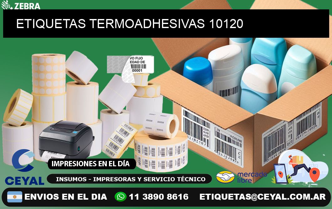 ETIQUETAS TERMOADHESIVAS 10120