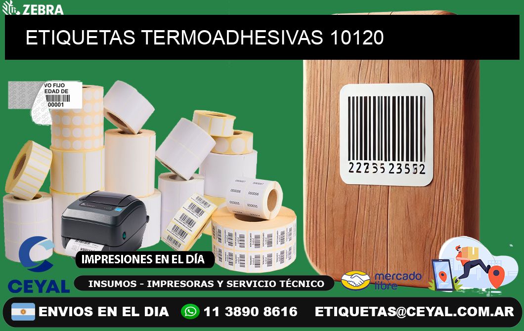 ETIQUETAS TERMOADHESIVAS 10120