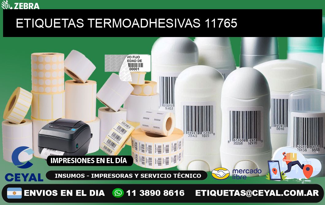 ETIQUETAS TERMOADHESIVAS 11765