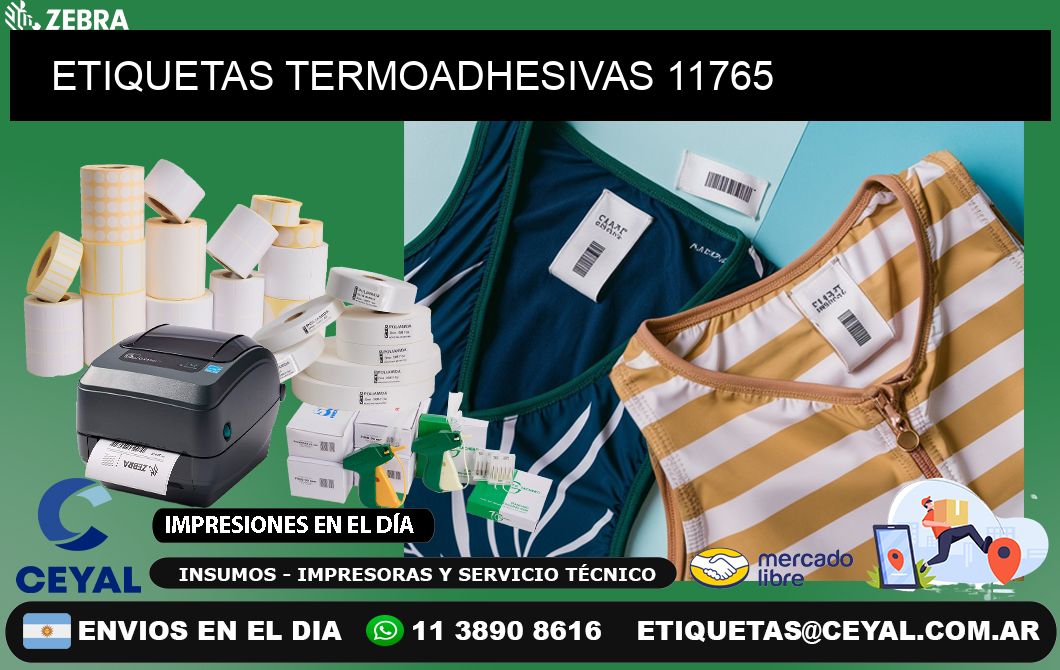 ETIQUETAS TERMOADHESIVAS 11765