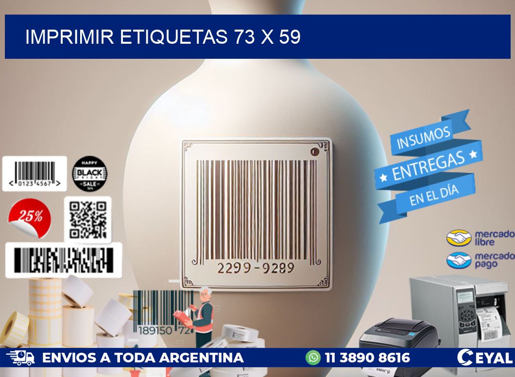 IMPRIMIR ETIQUETAS 73 x 59