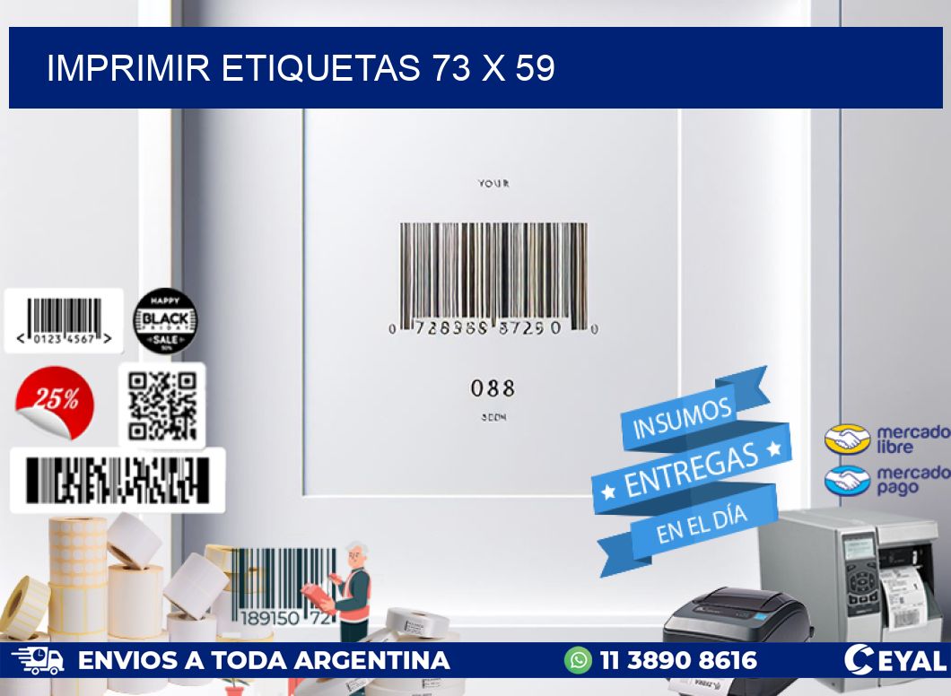 IMPRIMIR ETIQUETAS 73 x 59