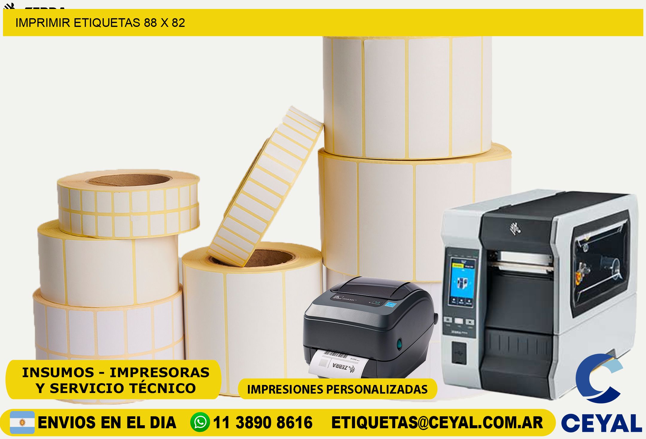 IMPRIMIR ETIQUETAS 88 x 82